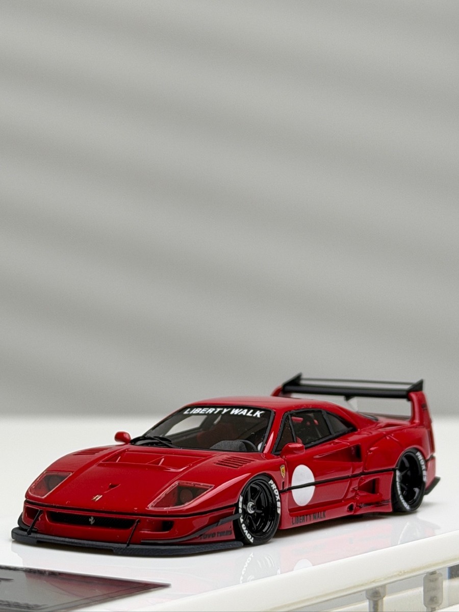 Ferrari F40 LBWK (Red) [Davis & Giovanni] 1:64 scale | eBay