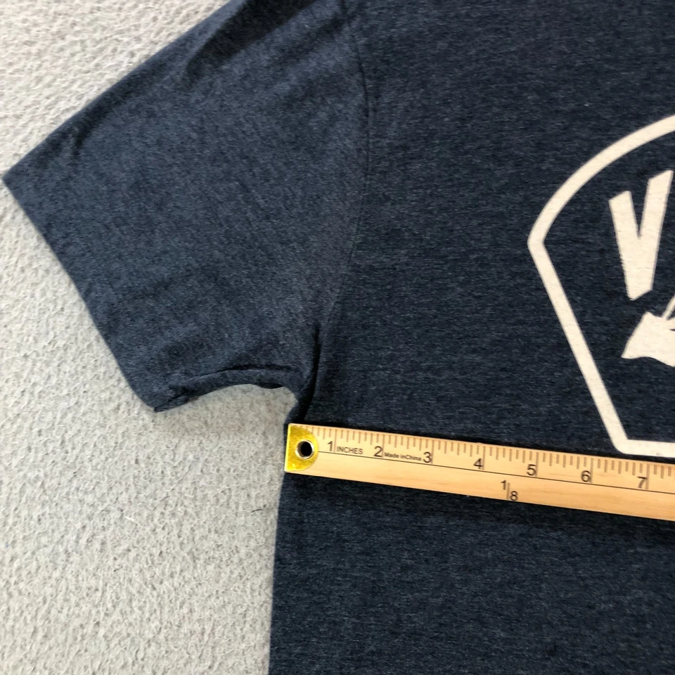 vtg volcom t shirt mens blue surf skate street - Image 2 of 4