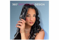 TYMO CurlPro Automatic Rotating Curling Iron Tangle-Free Black 1" Inch Open Box