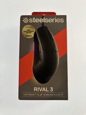 SteelSeries Rival 3 Gen 2 62515 Gaming Mouse Black Unopened