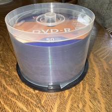 Verbatim 16X DVD-R 50 Pack 4.7 Gb 120 Minutes New Open Box