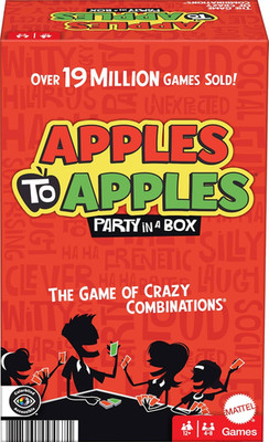 Mattel Games Apples to Apples Game of Comparisons for Parties & Family Reunio...