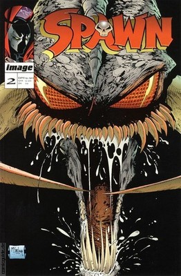 SPAWN - 2 - 1. Auflage / geprägtes Cover - PRESTIGE Infinity ab 1997
