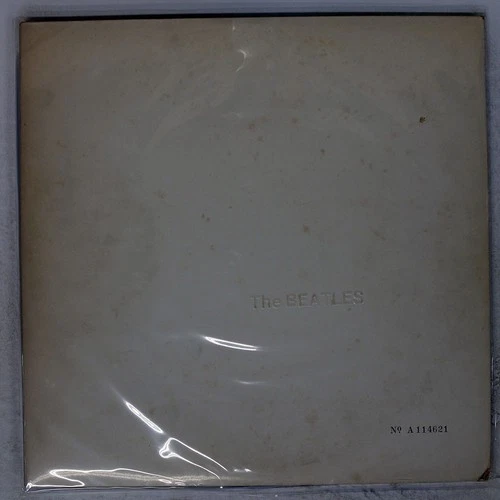 BEATLES WHITE ALBUM APPLE AP8570 Japan VINYL 2LP