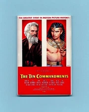 TEN COMMANDMENTS MOVIE POSTER *2X3 FRIDGE MAGNET* HOLLYWOOD FILM MOSES HESTON