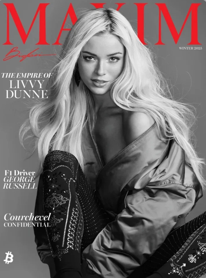 LIVVY DUNNE - Maxim Magazine - Winter 2025 - BRAND NEW