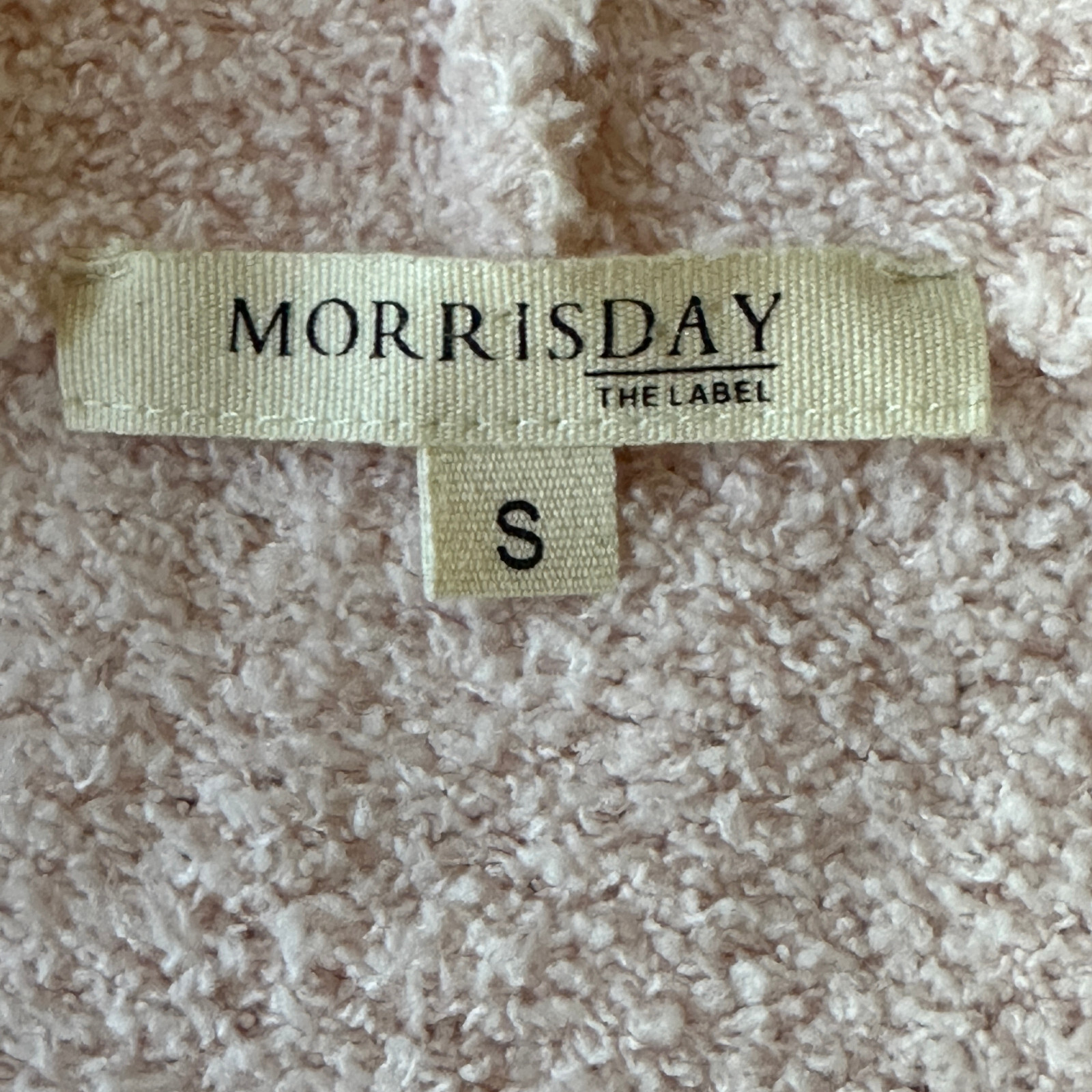 Morrisday Kimmy Pink Long Fuzzy Robe Cardigan Sma… - image 11