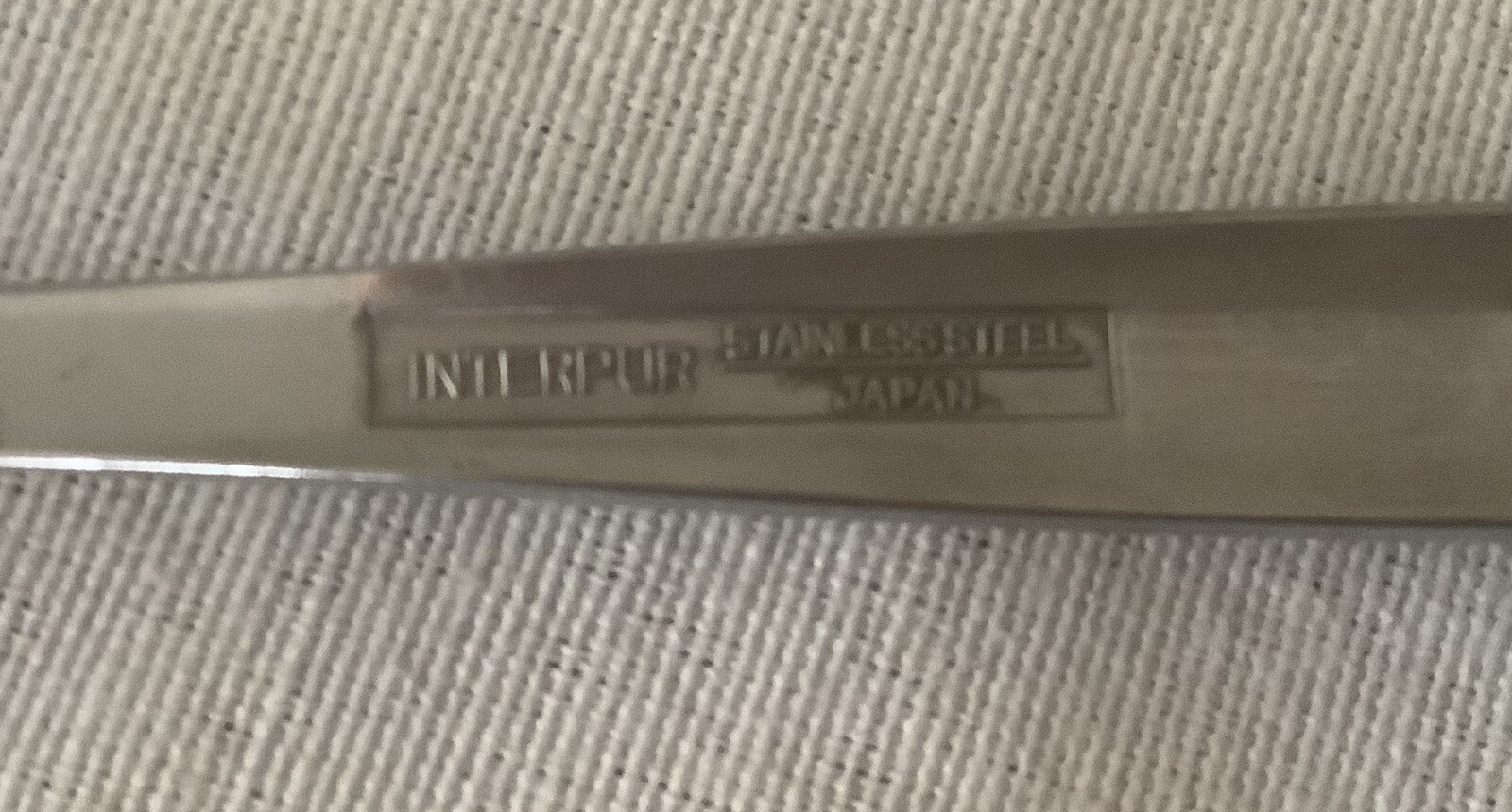 Interpur Japan 5 Stainless Steel Knives Rose & Vine Pattern eBay