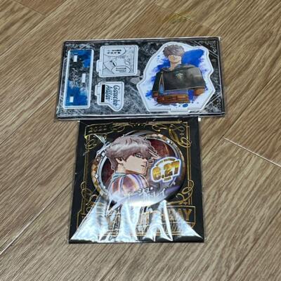 Black Clover Gauche Adley Birthday Can Badge Famous Scene Diorama Figure Jump