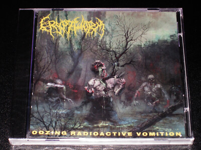 Cryptworm: Oozing Radioactive Vomition CD 2023 Pulverised Singapore ASH206CD NEW