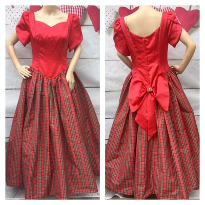 tartan bridesmaid dresses