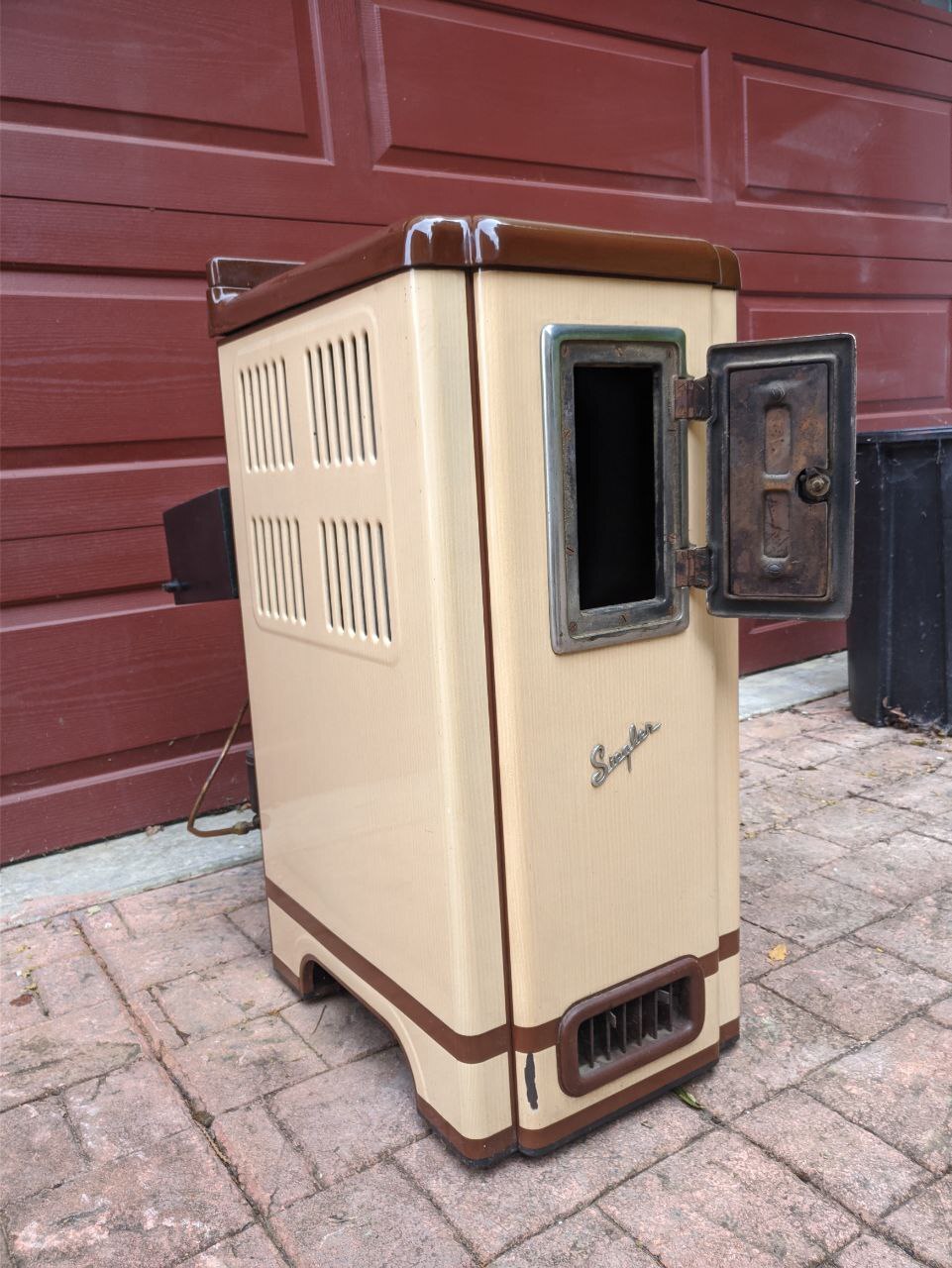 ANTIQUE SIEGLER OIL HEATER & AMP; BLOWER eBay