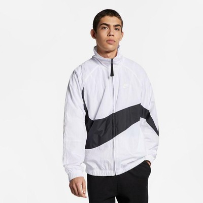 woven swoosh jacket