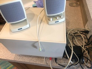 altec lansing computer speakers with subwoofer acs340