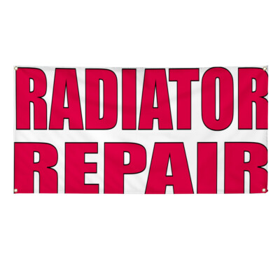 Vinyl Banner Multiple Sizes Radiator Repair Advertising Printing C Automotive
