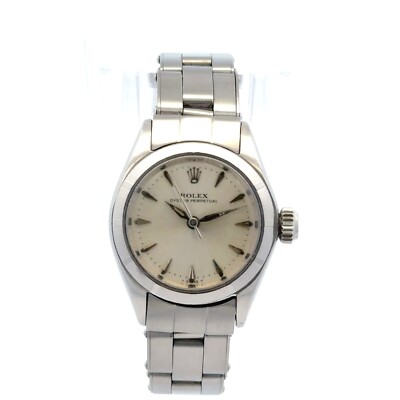 Vintage 1966 Ladies Rolex Oyster Perpetual Stainless Steel  display picture 1