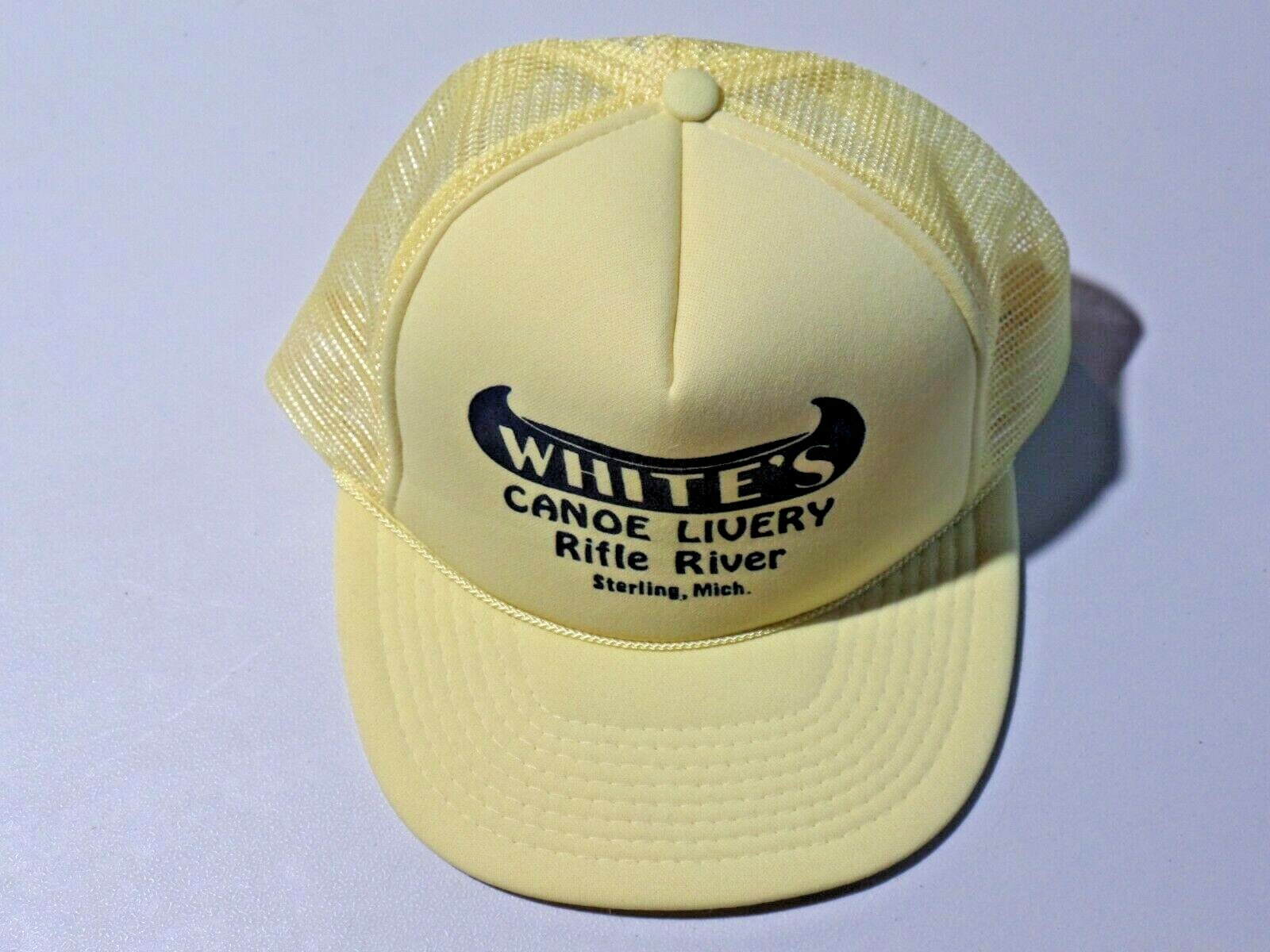 Vintage White's Canoe Livery Rifle River Sterling, MI… Gem