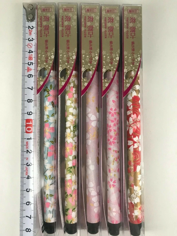 Japanese FUDE Caligraphy Pen - BLACK INK - Sakura Design Pens ( Cherry Blossom ) - Image 2 of 3
