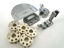 Heavy Material Plate Feed Dog Foot set Industrial for Juki Singer Consew Brother