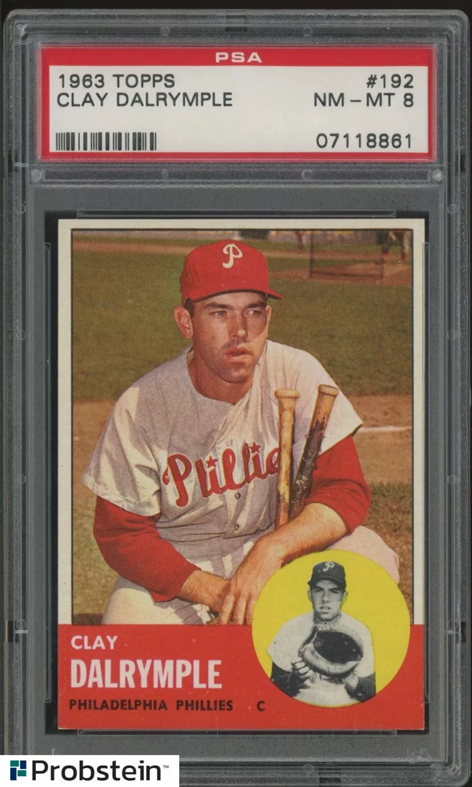 Clay Dalrymple trading card