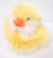 Russ Berrie Baby Waddles Plush Toy 7" Toy Stuffed Animal Chick Duck Yellow White