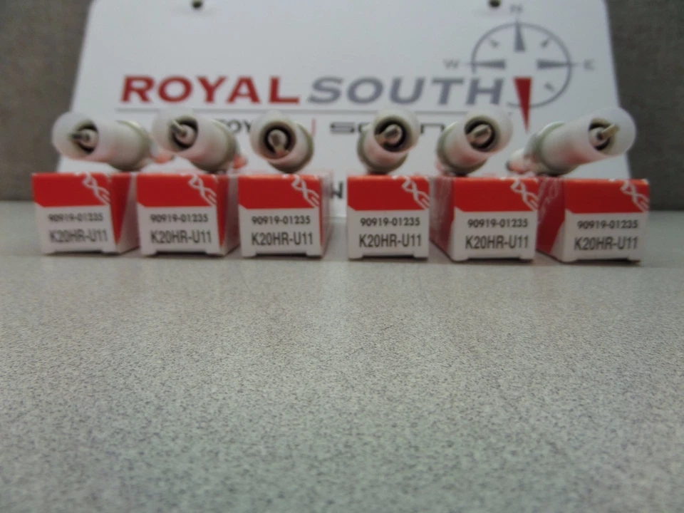 Juego de bujías Toyota Tacoma 05-15 FJ Cruiser 07-09 V6 1GRFE 4.0 originales OEM Foto 2 de 2