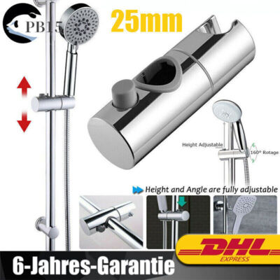 Duschkopfhalter Handbrause Halterung Duschkopf Halterung Verstellbar 25mm Slider