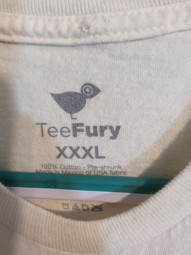 Camicia TEE Fury uomo 3XL girocollo manica corta arte astratta davanti grafica moderna - Foto 5 di 6