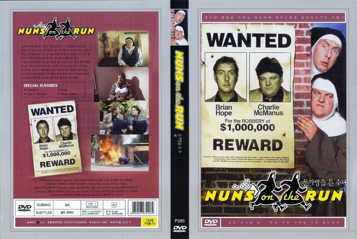 Nuns on the Run (1990) Eric Idle Robbie Coltrane DVD NEW *SAME
