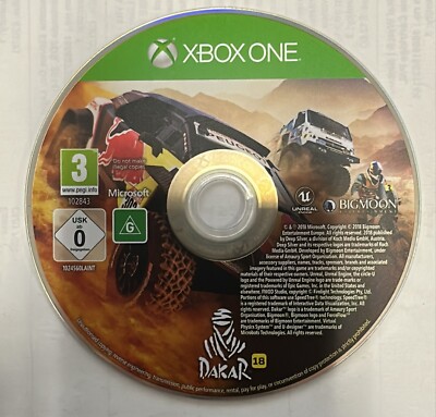 Dakar 18 Rallye Spiel Xbox One TOP Zustand (SPIELT AUF SERIES X)