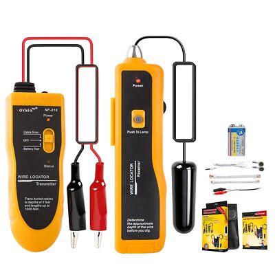 NOYAFA nf-816-c Underground Kabel Draht Locator Pet Zaun Sprinkler Control