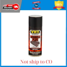 Black Wrinkle Satin Coating Exhaust Valve Cover Shifter Engine High Temp Paint