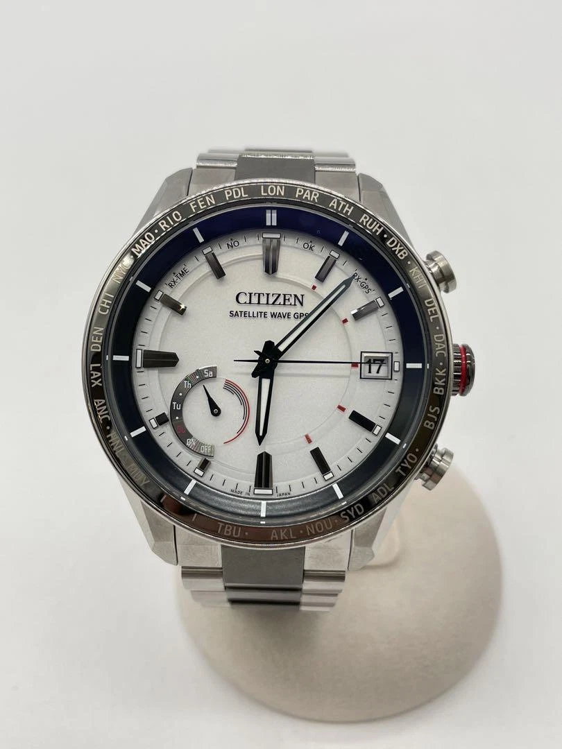 Citizen Attesa F150-T025811 Eco-Drive Satellite Wave Titanium