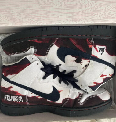 Nike SB Melvins (White) Size 13 DS OG ALL (LB DETACHED TO LACE