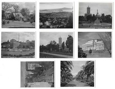 C.1920 Lot 8 AUCKLAND, NEW ZEALAND Mini Photos, Queen St., Street Cars, Views