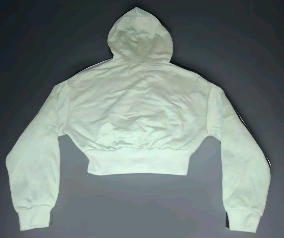 Sudadera Zoe + Liv Gran Cañón Con Capucha Recortada Gráfica - Verde X-Pequeña Foto 2 de 4