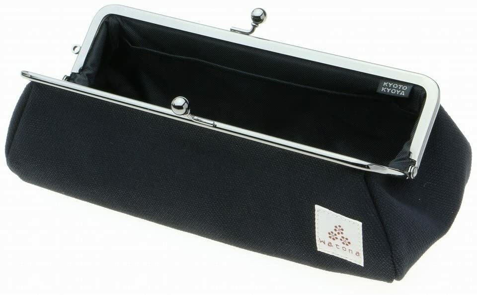 watona Gamaguchi pen case black | eBay