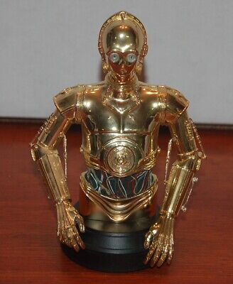 Gentle Giant Star Wars C-3PO Gold-Plated Bust 2571/8000 A New Hope | eBay