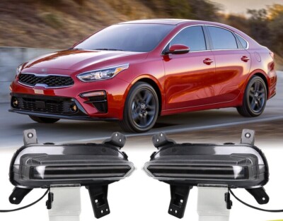 LED DRL for Kia K3 Forte Cerato 2019-2021 Daytime Running Light Fog Lamp W/ Turn
