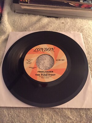 Pussyfoot Freeloader / Things That Still Remind Me 45 London Promo Psych Rock VG