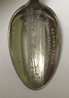 Hartford New Connecticut River Bridge Vintage Souvenir Spoon Collectible