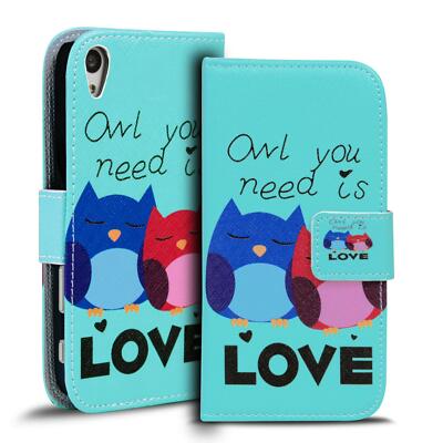 Schutz Hülle Für Sony Xperia Z5 Motiv Handy Etui Book Cover Klapp Tasche Case