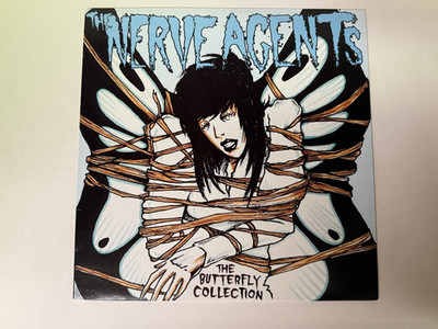 THE NERVE AGENTS BUTTERFLY COLLECTION LP RECORD FIRST PRESSING 2001 HELLCAT