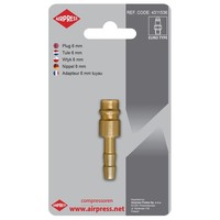 Schnellkupplungsstecker MIT 6MM Schlauchausgang - AP 4311536