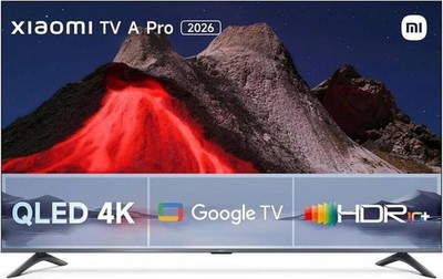 Xiaomi QLED TV A Pro 65 Zoll 2026 Ultra HD 4K WiFi Smart Fernseher Netflix Googl