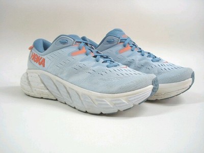 Hoka Gaviota 4 Blue Fog AthleticRunning Sneaker Damen UK 7,5 EU 41,5 Gym 
