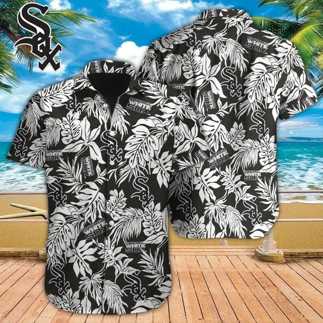 Chicago Tropical Jungle Hawaiian Shirt