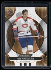 2025 Upper Deck Engrained Icons Base #22 Pete Mahovlich