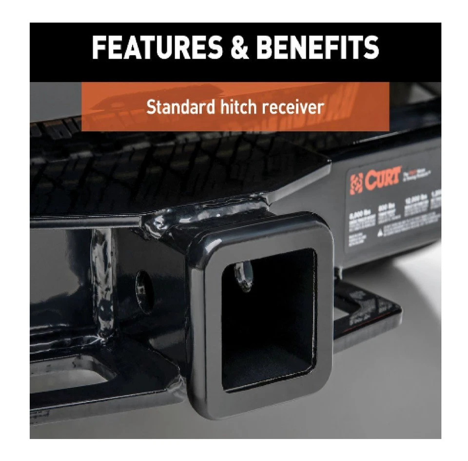 Curt Class 3 Trailer Hitch 2 Tow Receiver 13266 For Volvo S60 V70 Xc70 Foto 3 de 4