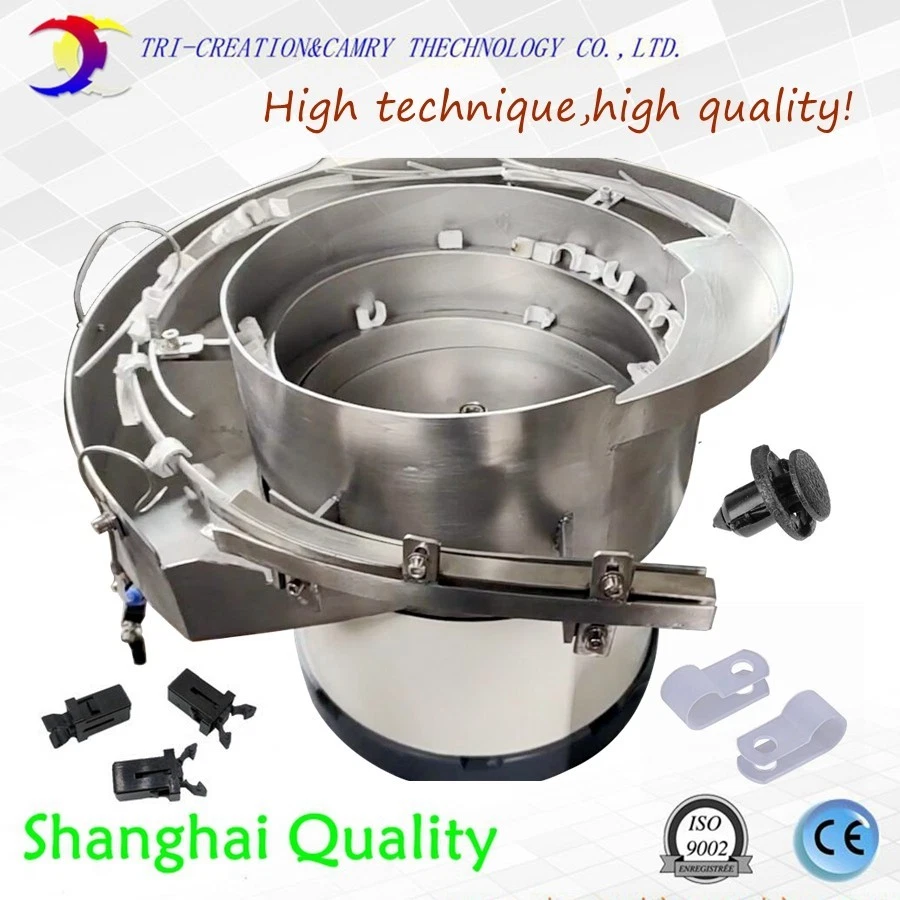 Deposit for Clip/bucker/snap bowl sorter, SUS304 vibratory feeder,Bowl feeder
Opens in a new window